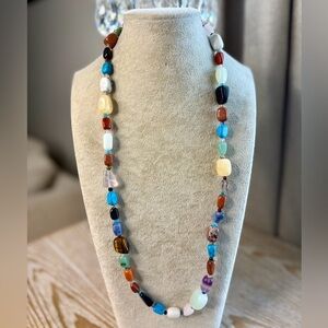 27. Jay King DRT Multi Stone Necklace